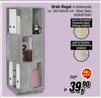 Opti Wohnwelt Dreh-regal Angebot