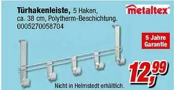 Opti Wohnwelt Metaltex Türhakenleiste Angebot