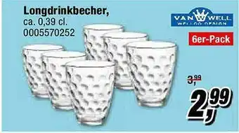 Opti Wohnwelt Van Well Longdrinkbecher Angebot