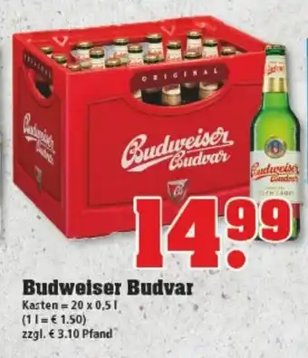 trinkgut Budweiser Budvar 20 x 0,5 L Angebot