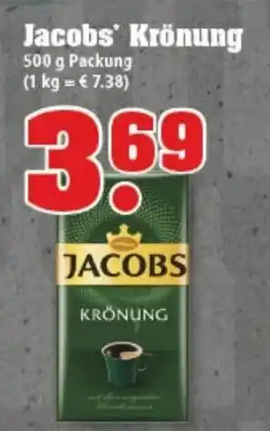 trinkgut Jacobs Krönung 500 g Angebot