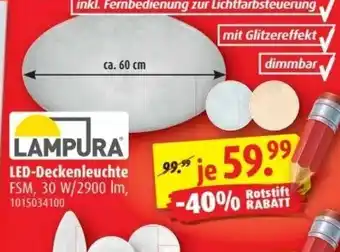 ROLLER LED Deckenleuchte Angebot