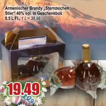 Mix Markt Sternzeichen Stier Armenischer Brandy 0,5 L-Fl. Angebot