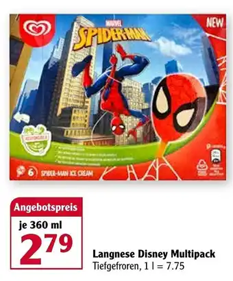 Globus Langnese Disney Multipack 360ml Angebot