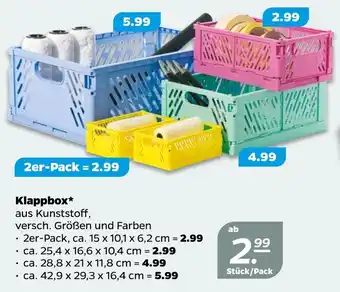 NETTO Klappbox Angebot