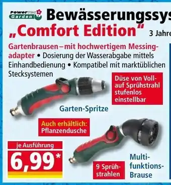 Norma Power Garden Bewässerungssystem ,,Comfort Edition'' Angebot