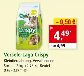 Fressnapf Versele Laga Crispy 2kg/2,75kg Beutel Angebot