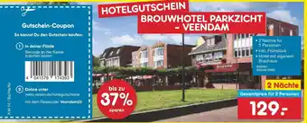 Netto Marken-Discount Hotelgutschein Brouwhotel Parkzicht - Veendam - 2 Nachte Angebot