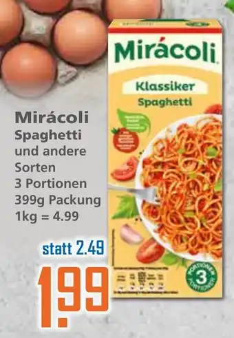 Klaas und Kock Mirácoli Spaghetti 399g Angebot