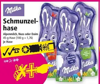 Norma Milka Schmunzelhase 45 g Angebot