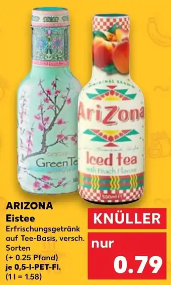 Kaufland Arizona Eistee 0,5 L-PET-Fl. Angebot