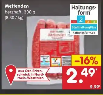 Netto Marken-Discount Mettenden 300g Angebot