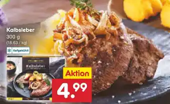 Netto Marken-Discount Kalbsleber 300g Angebot