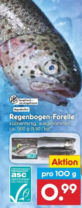 Netto Marken-Discount Regenbogen-Forelle 100g Angebot