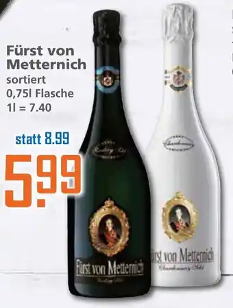 Klaas und Kock Fürst von Metternich 0,75 L Angebot