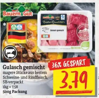 NP Discount Bauern Gut Gulash gemischt 500g Angebot