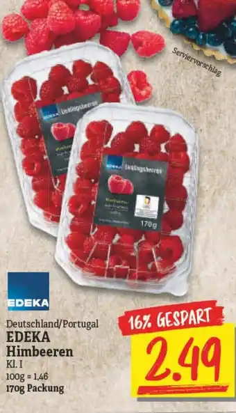 NP Discount Edeka Himbeeren 170g Angebot