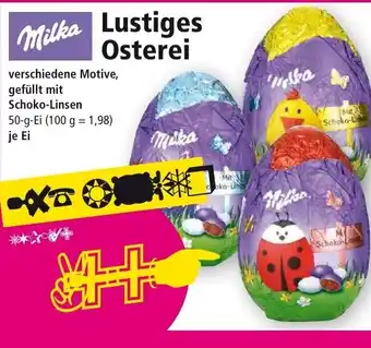 Norma Milka Lustiges Osterei 50g Angebot