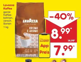 Netto Marken-Discount Lavazza Kaffee 1kg Angebot