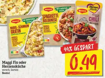 NP Discount Maggi Fix oder Herzensküche Angebot