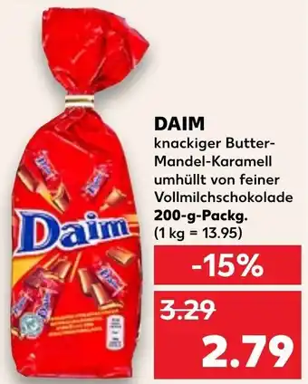 Kaufland Daim 200 g Packg. Angebot