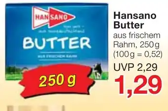 Jawoll Hansano Butter 250g Angebot