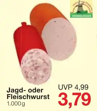 Jawoll Jagd oder Fleischwurst 1000g Angebot