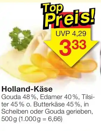 Jawoll Holland Käse 500g Angebot