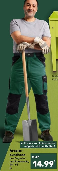 Kaufland Arbeitsbundhose Angebot