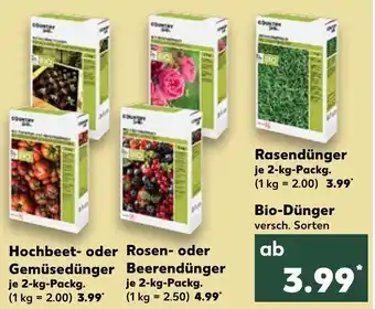 Kaufland Bio Dünger Angebot