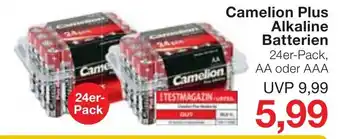 Jawoll Camelion Plus Alkaline Batterien Angebot