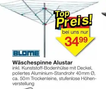 Jawoll Blome Wäschespinne Alustar Angebot