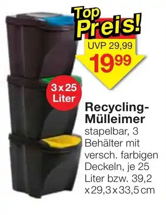 Jawoll Recycling Mülleimer Angebot