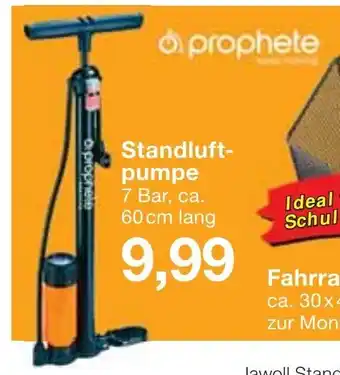 Jawoll Prophete Standluftpumpe Angebot