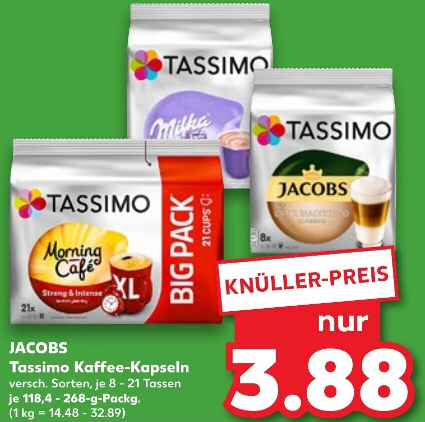 Wunderschne Jacobs Kaffeekapseln Angebot Ebenbild