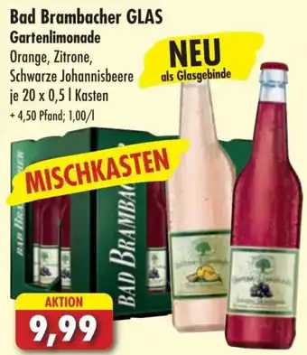 Lösch Depot Bad Brambacher Glas Gartenlimonade 20x0,5 L Kasten Angebot