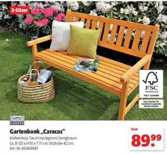 Hagebau Casaya Gartenbank Caracas Angebot