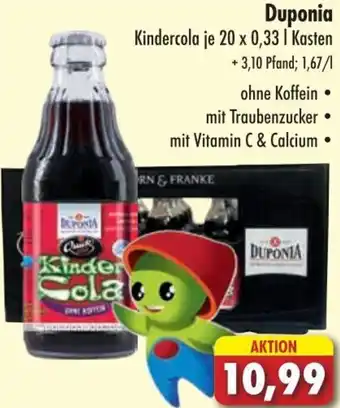 Lösch Depot Duponia Kindercola 20 x 0,33 L Kasten Angebot