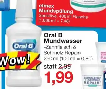 Jawoll Oral B Mundwasser 250ml Angebot