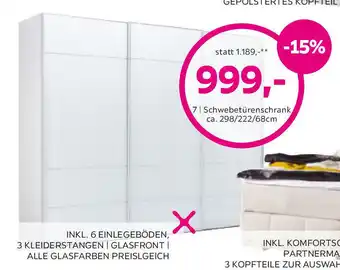 Mömax Schwebetürenschrank Angebot