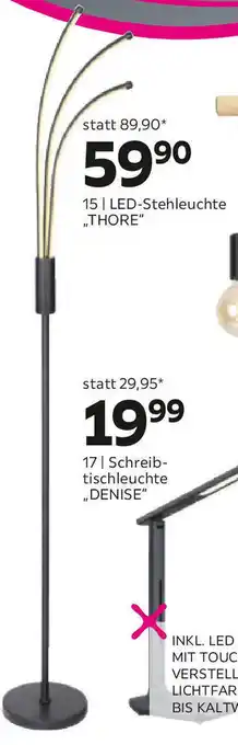 Mömax LED Stehleuchte Thore Angebot