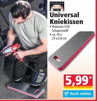 Norma Diamond Car Universal  Kniekissen Angebot