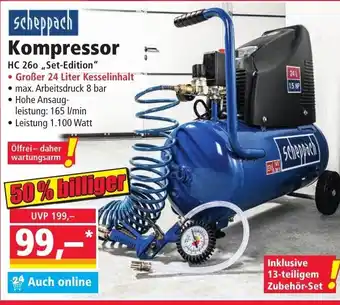 Norma Scheppach Kompressor Angebot