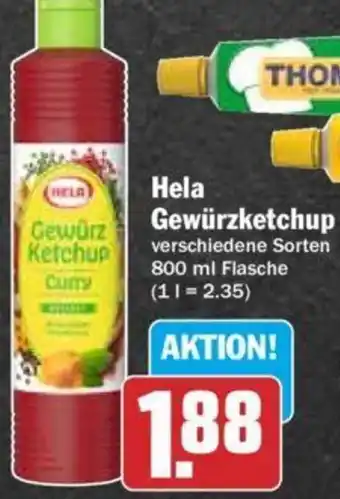 Hit Hela Gewürzketchup 800 ml Flasche Angebot