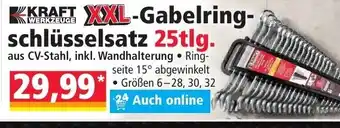 Norma Kraft Werkzeuge XXL Gabelringschlüsselsatz 25tlg. Angebot