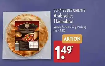 Aldi Nord Schätze des orients arabisches fladenbrot Angebot