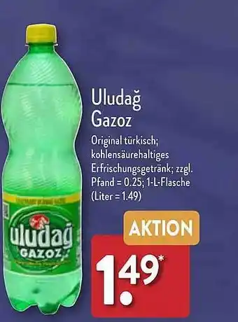 Aldi Nord Uludağ gazoz Angebot