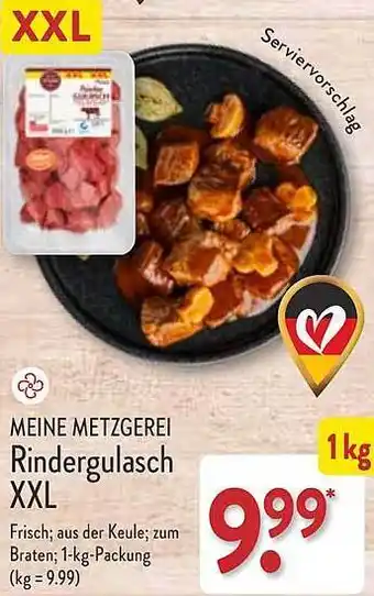 Aldi Nord Meine metzgerei rindergulasch xxl Angebot