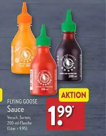 Aldi Nord Flying goose sauce Angebot