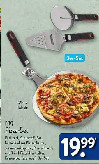 Aldi Nord Bbq pizza-set Angebot